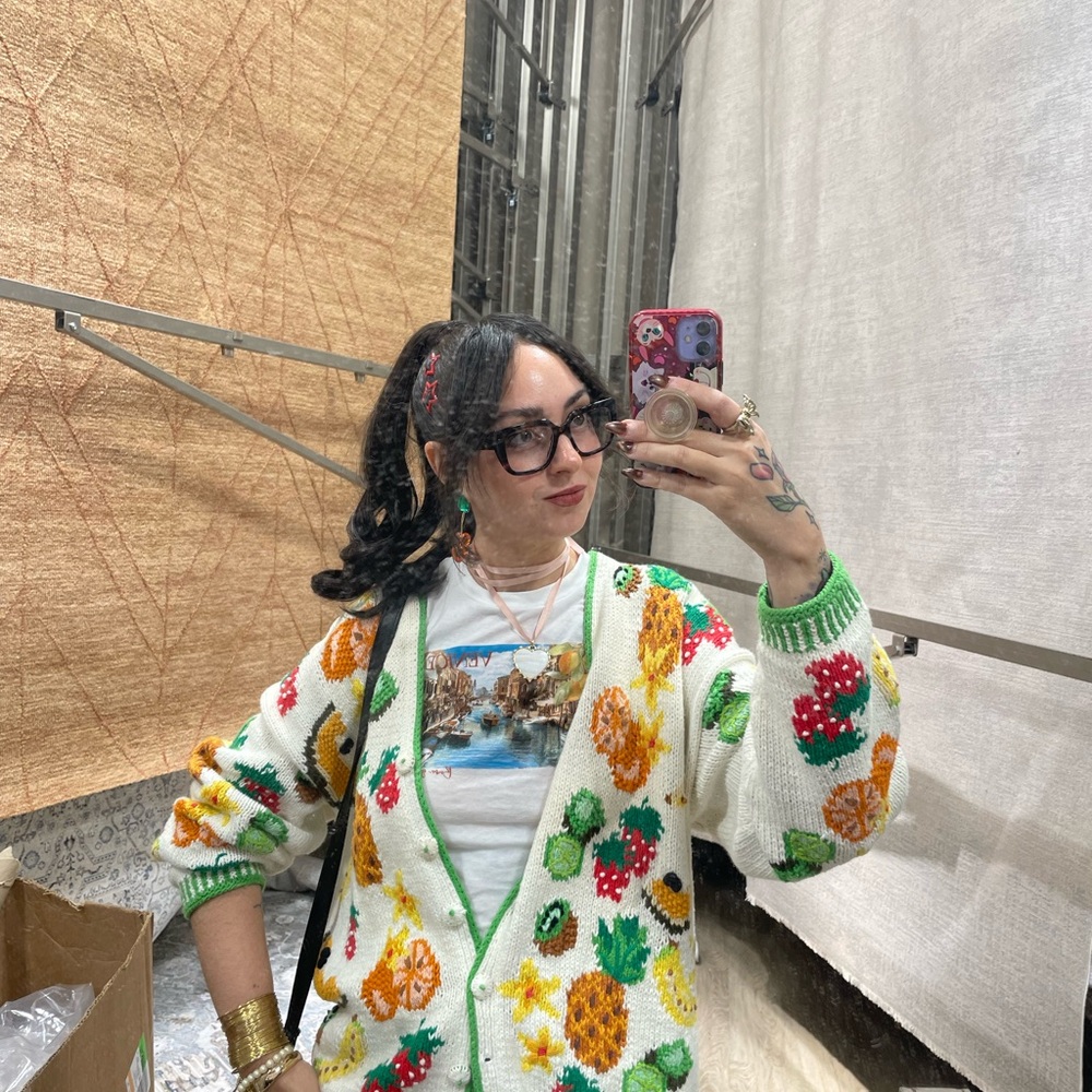 Colorful Floral Cardigan